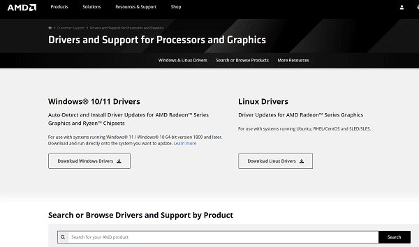 search-the-latest-driver